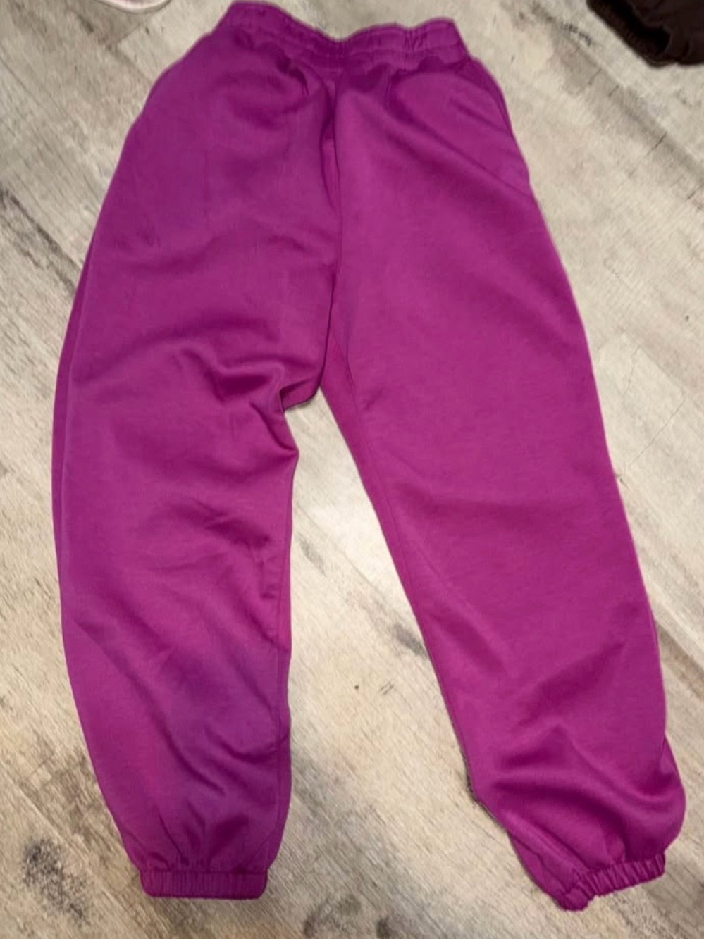 XL dear Scarlett fuchsia joggers